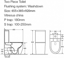 Cerutti Унитаз-компакт Bella CT8709 – фотография-9